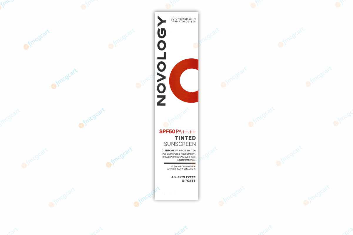 Novology Tinted Sunscreen SPF50+, 50gm