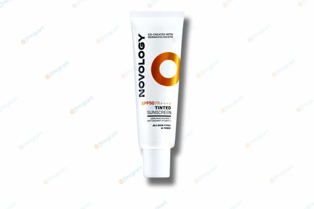 Novology Tinted Sunscreen SPF50+, 50gm
