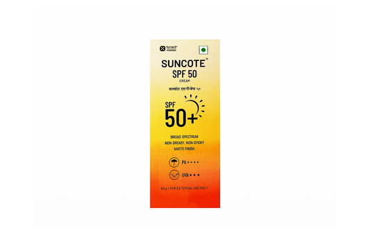 SUNCOTE Cream SPF50+, 50gm