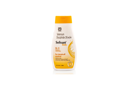 Selsun Daily Dandruff Control Shampoo, 120ml