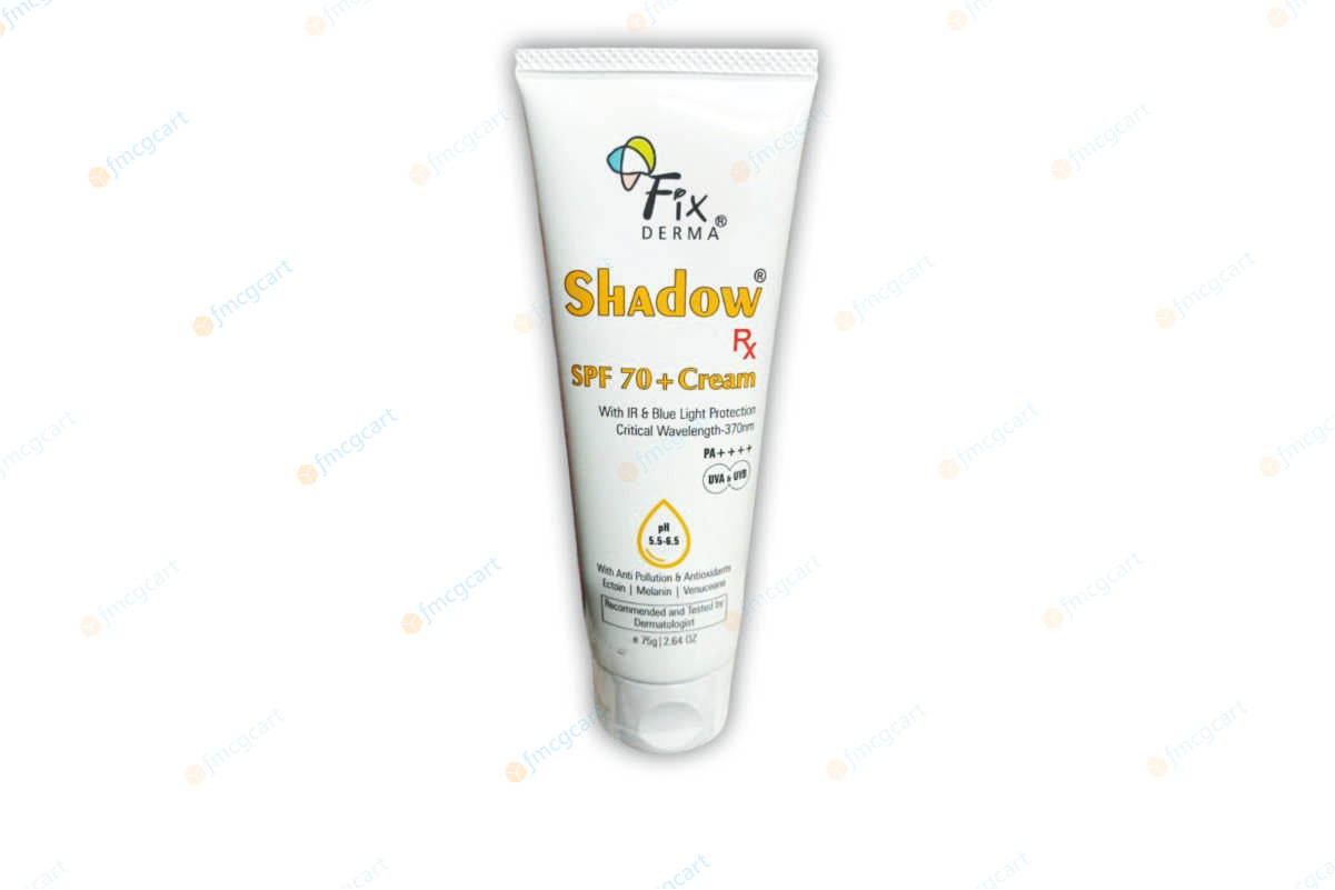 Shadow Sunscreen Cream SPF70+, 75gm