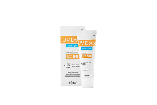 UV Doux Blue Light Sunscreen Gel SPF50+ 50gm