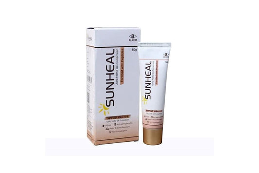 Sunheal Ultra Matte Sunscreen Gel SPF50+ 50gm
