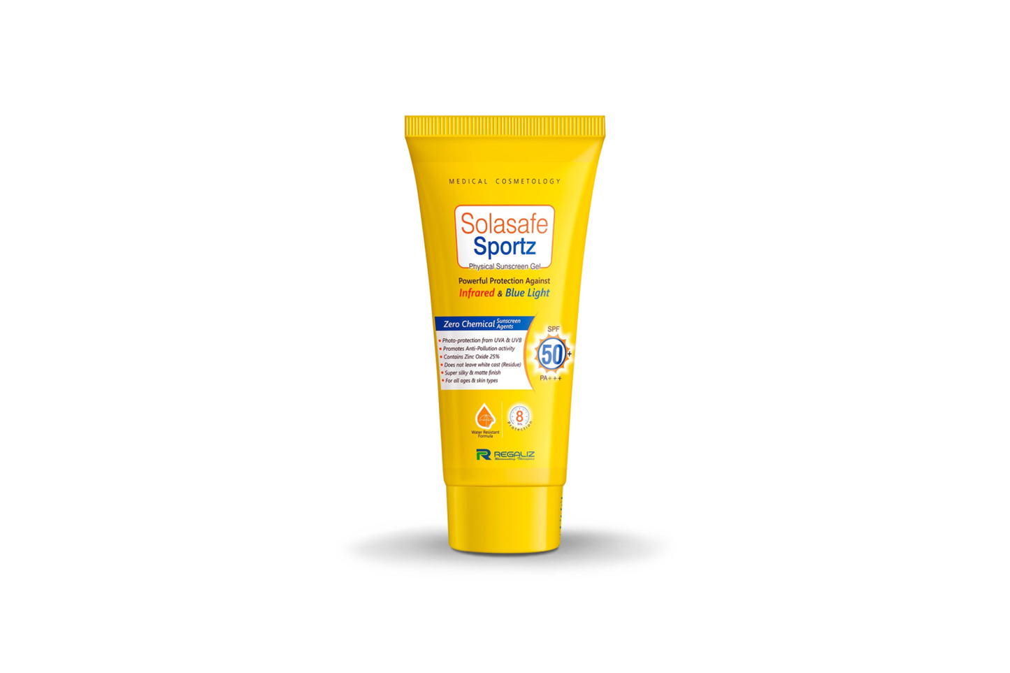 Solasafe Sportz Physical Sunscreen Gel SPF 50+, 50gm