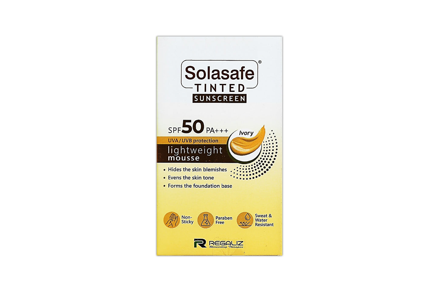 Solasafe Tinted Sunscreen SPF50+, 50gm