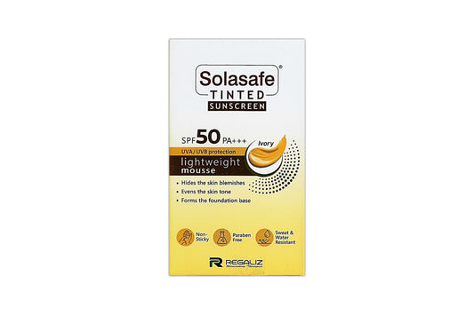 Solasafe Tinted Sunscreen SPF50+, 50gm
