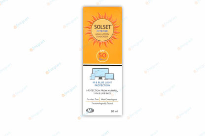 Solset Intense Aqua Lotion Sunscreen SPF50+, 60ml