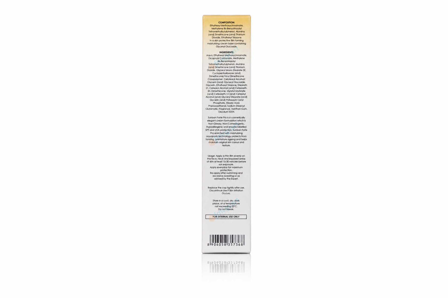 Sunban Forte Pro Cream, 60gm