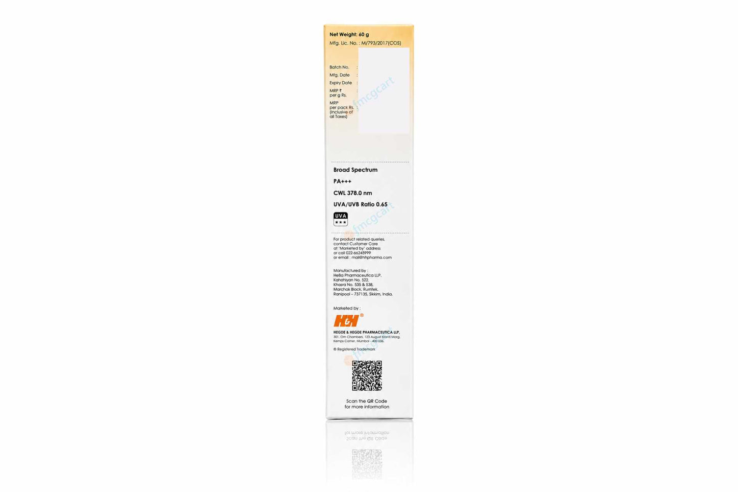 Sunban Forte Pro Cream, 60gm