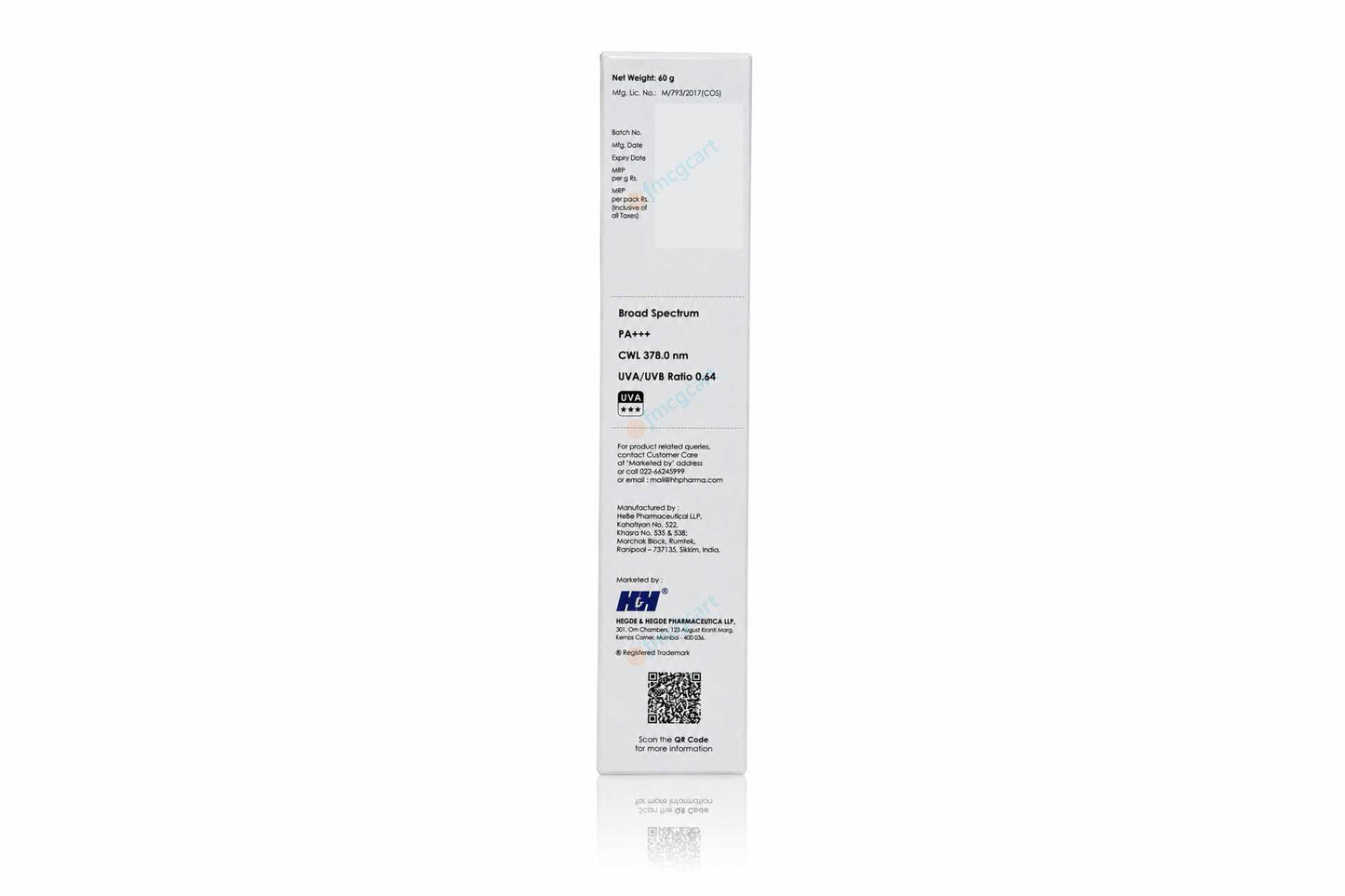Sunban Ultra Pro Gel, 60gm