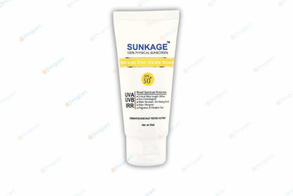 Sunkage Natural Zinc Oxide Shield SPF50+, 50ml