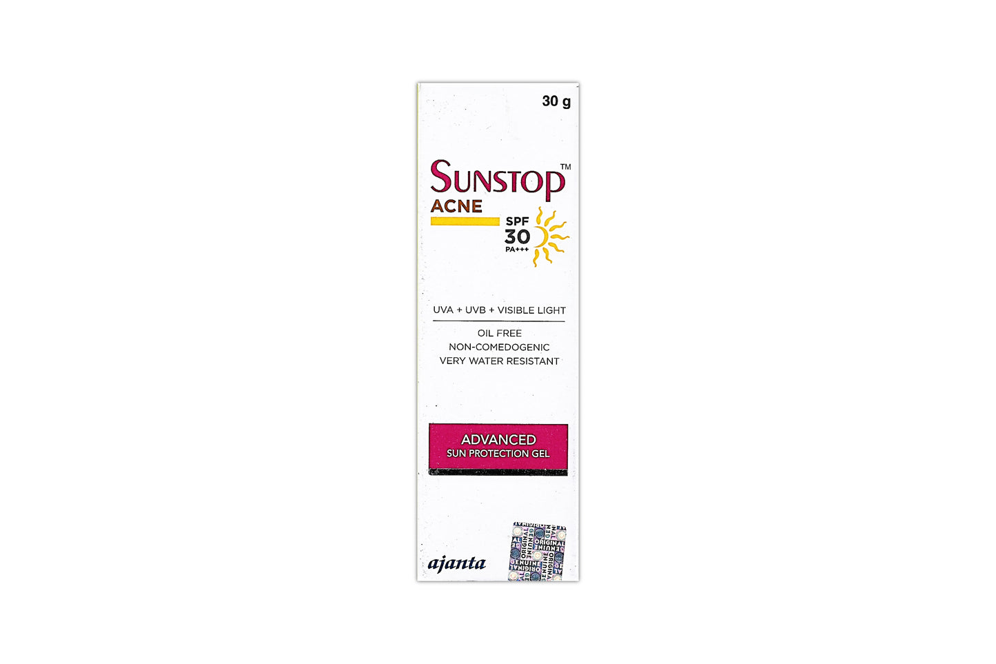 Sunstop Acne Sunscreen Gel SPF30+, 30gm