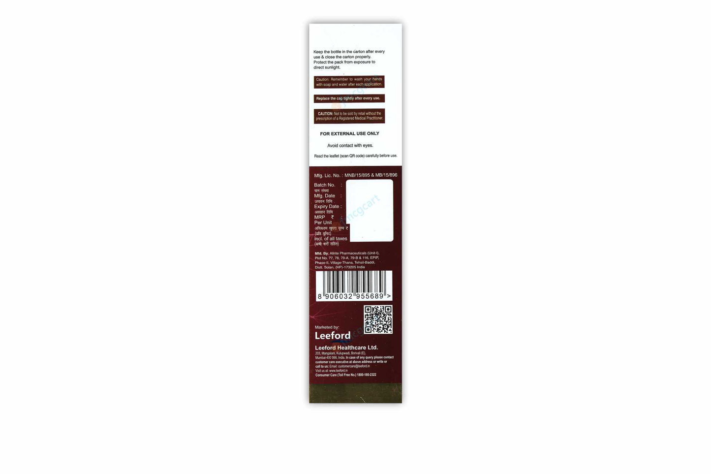 Tinfal 5% Solution, 60ml