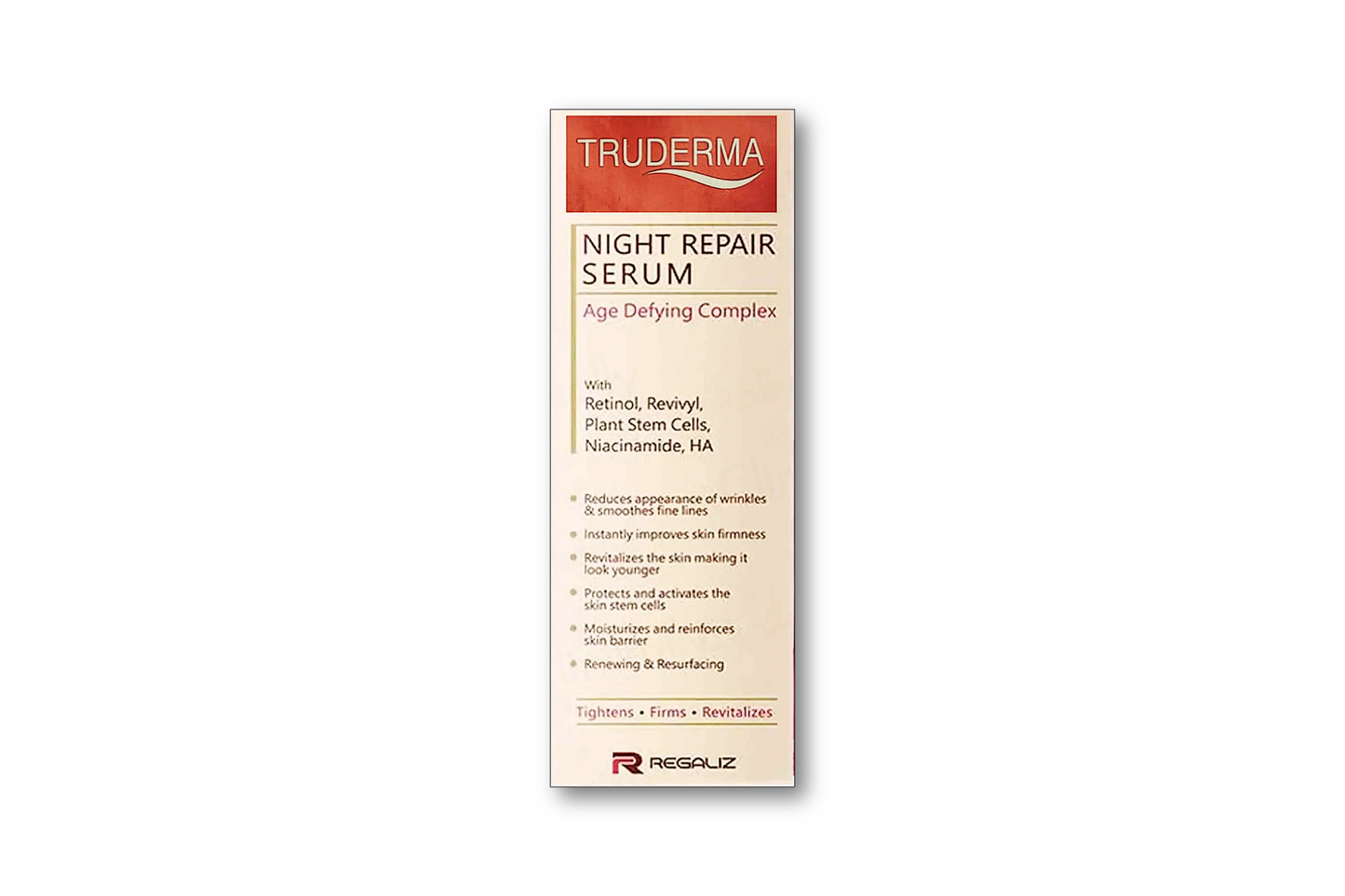Truderma Night Repair Serum, 30ml