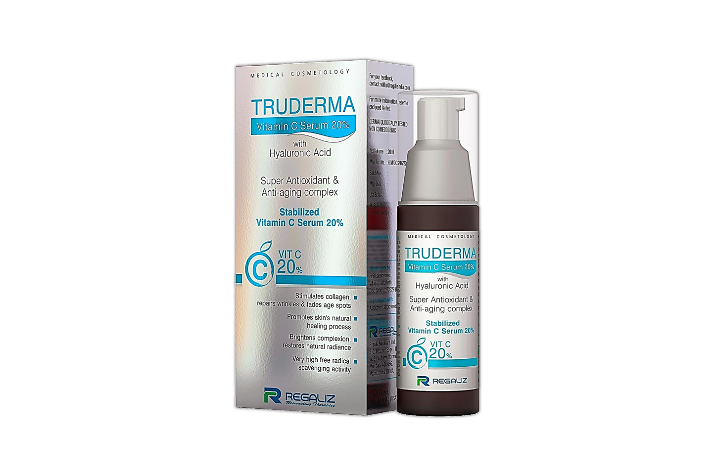 Truderma Stabilized Vitamin C Serum, 20ml