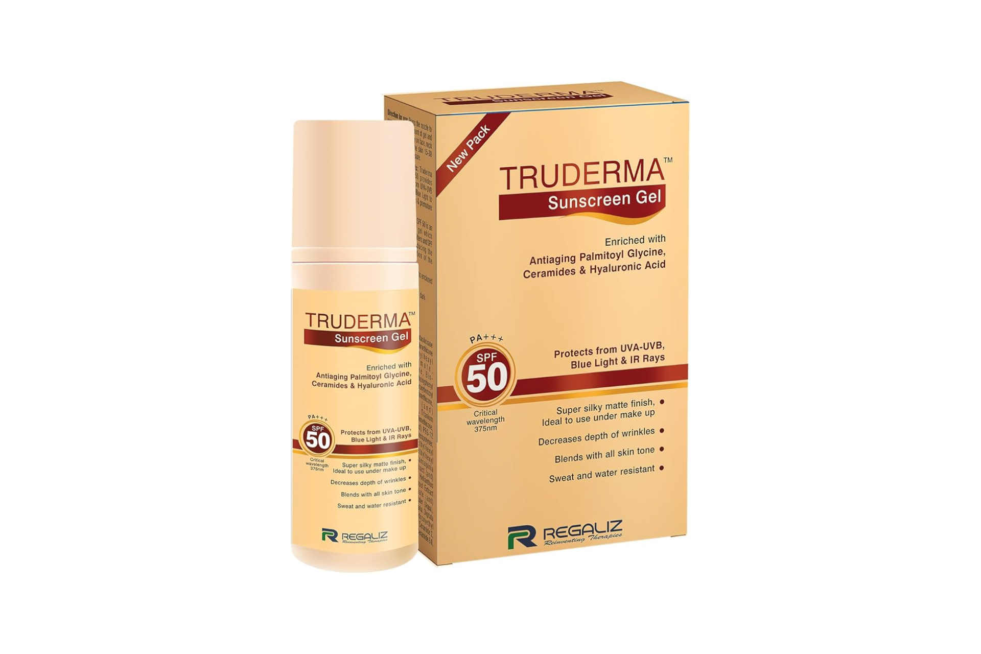 Truderma Sunscreen Gel SPF50+, 50gm – FMCGCart