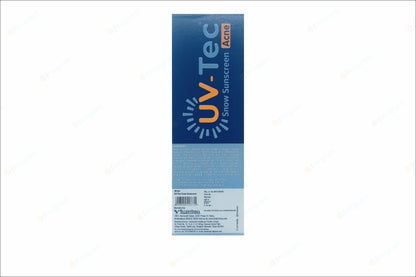 UV-Tec Acne Snow Sunscreen SPF50+, 50gm