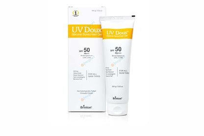 UV Doux Silicon Sunscreen Gel SPF50+, 100gm