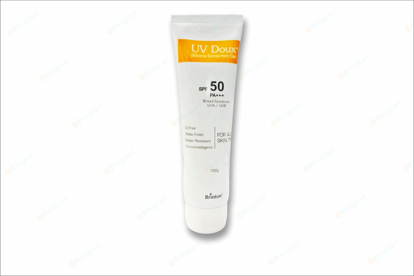UV Doux Silicon Sunscreen Gel SPF50+, 100gm