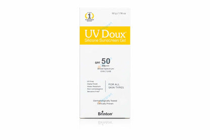 UV Doux Silicon Sunscreen Gel SPF50+, 50gm