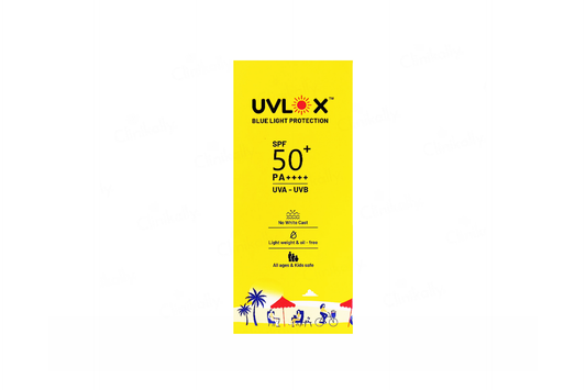 UVLOX Sunscreen SPF50+, 50gm