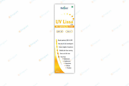 UV Lissa Lite Sun Cream SPF 30+, 50gm