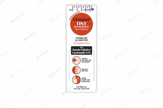 Venusia Tint Sunscreen Velvet Touch Gel SPF115+, 50gm