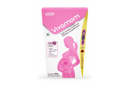 Vivamom Maternal Nutrition Supplement Powder - Keshar Badam, 400gm