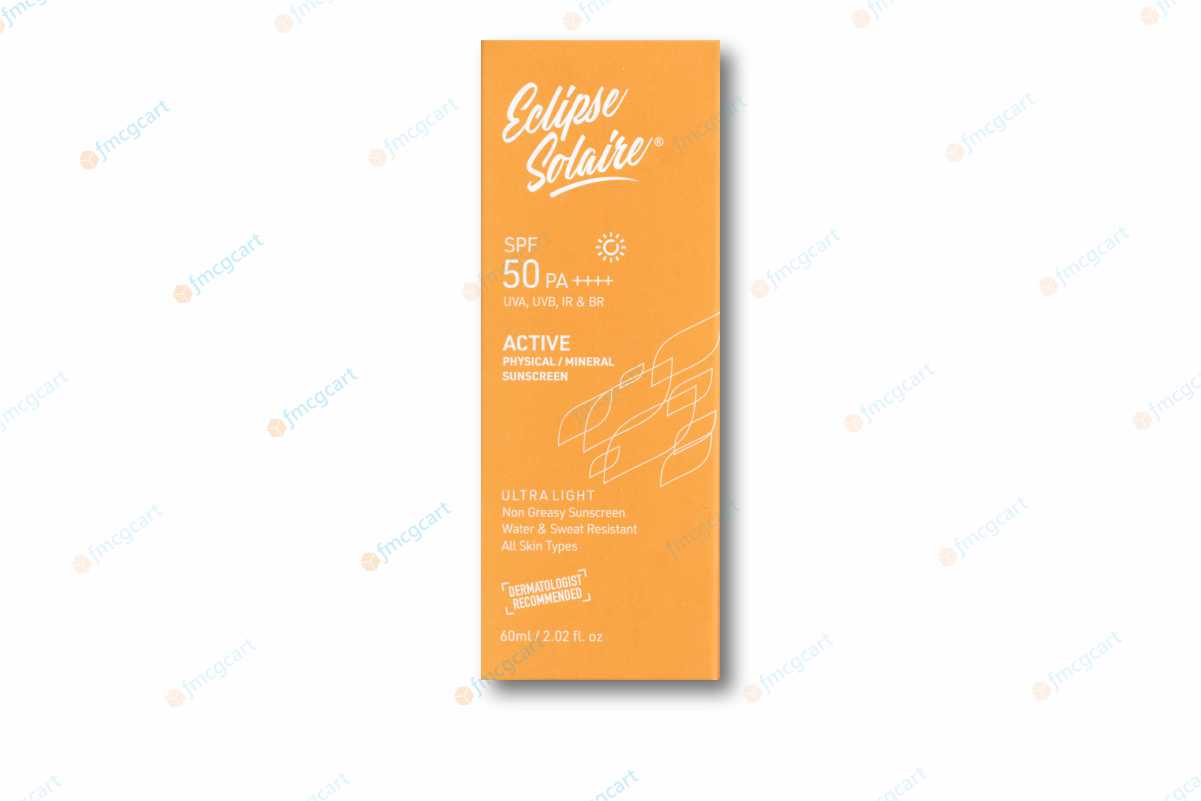YUDERMA Eclipse Solaire Active Sunscreen SPF50+, 60ml