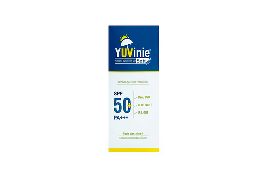 YUVinie Soft Silicon Sunscreen Gel SPF 50+, 50gm