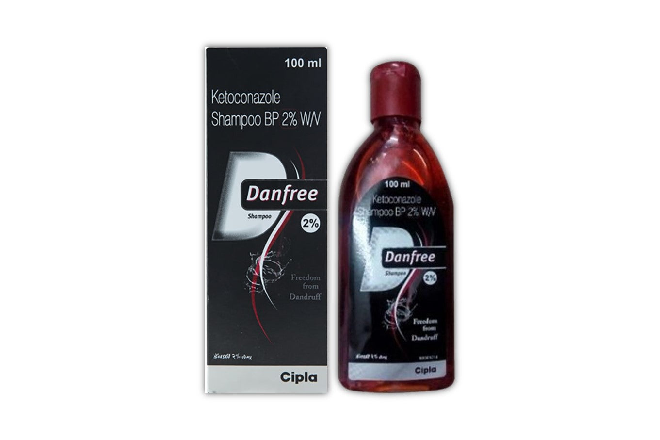 Danfree 2% Shampoo 100ml (Pack of 2)