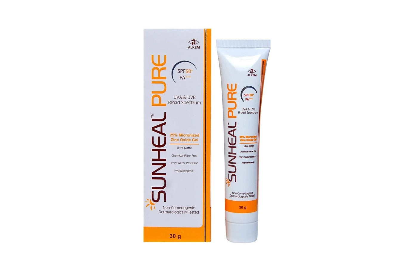 Sunheal Pure SPF50+ Zinc Oxide Gel 30gm
