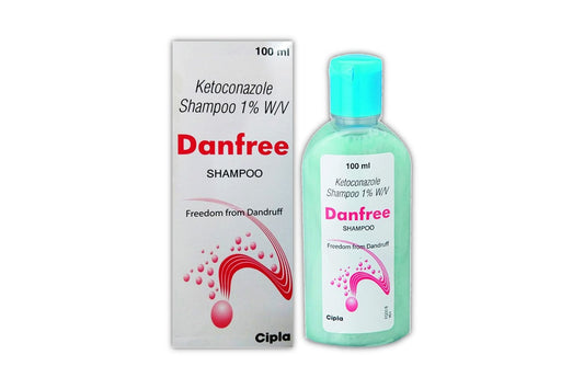 Danfree 1% Shampoo 100ml (Pack of 2)