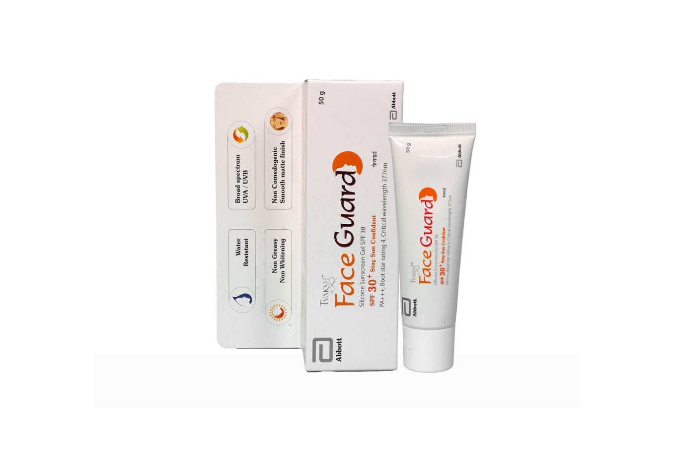 Tvaksh Face Guard Silicone Sunscreen Gel SPF30+ 50gm