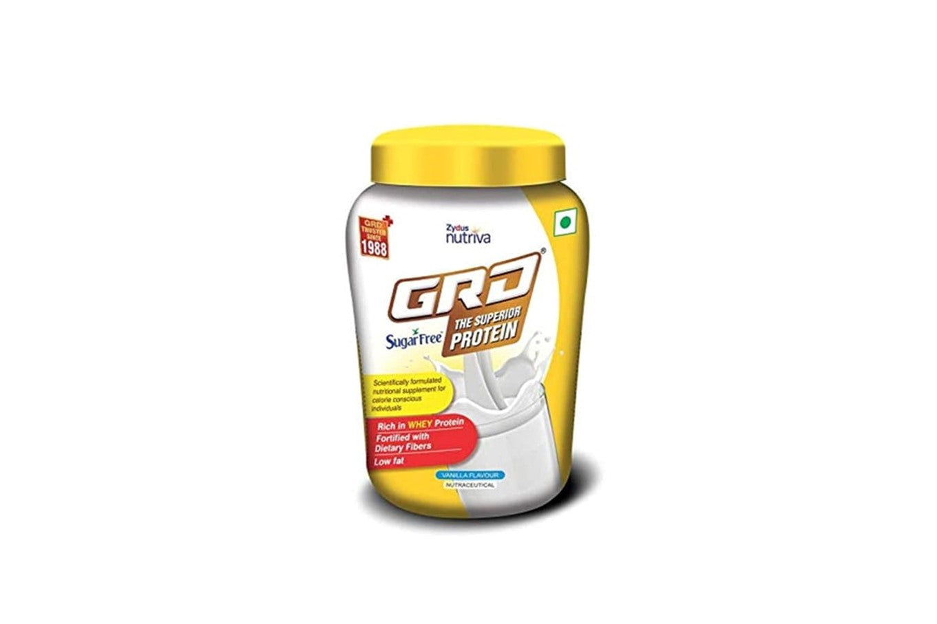 GRD Suger Free Whey Protein Vanilla Flavour 200gm