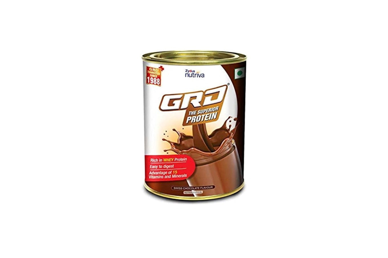GRD Superior Whey Protein Swiss Chocolate Flavour 200gm