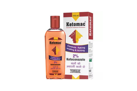 Ketomac 2% Dandruff Treatment Shampoo 110ml (Pack of 2)